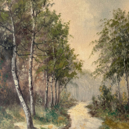 Authentic Landscape Oil Painting "Dirt Path" Classic Art Holland Art Shop
