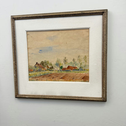 Timeless Landscape Oil Painting "Framed Painting" Rustic Artwork Holland Art Shop