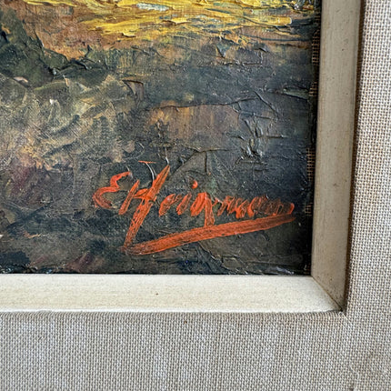 Detailed Landscape Oil Painting "Framed Painting" Expressive Artwork Holland Art Shop