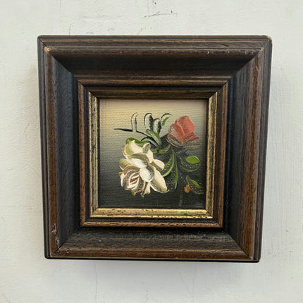 Original Floral Still Life Oil Painting "Framed Painting" Small Artwork Holland Art Shop