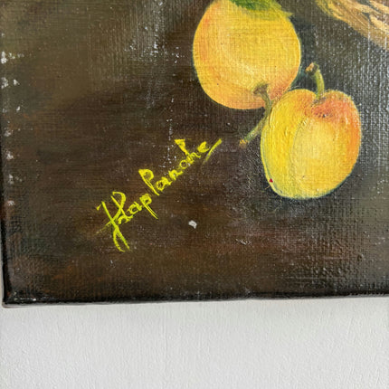 Elegant Still Life Oil Painting "Fruit Basket" Refined Artwork Holland Art Shop