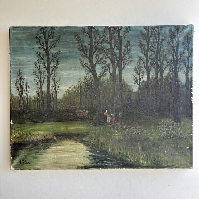 Traditional Landscape Oil Painting "Tall Trees" Classic Art Holland Art Shop