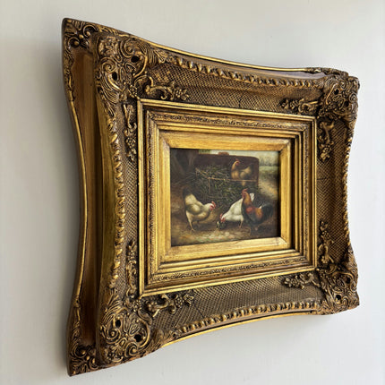 Vintage Animals Oil Painting "Gilded Frame" Timeless Art Holland Art Shop