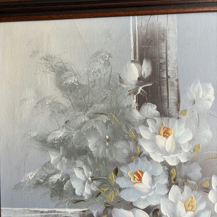 Elegant Floral Still Life Oil Painting "Flower Vase" Handcrafted Art Holland Art Shop