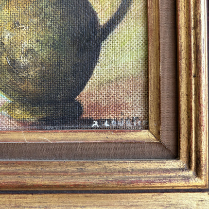 Elegant Floral Still Life Oil Painting "Flower Vase" Traditional Small Artwork Holland Art Shop