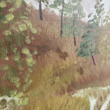 Classic Landscape Oil Painting "Birch Trees" Timeless Art Holland Art Shop
