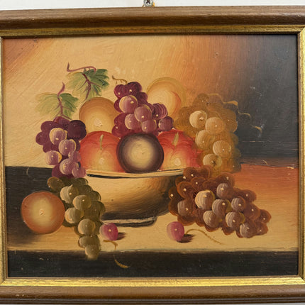 Expressive Still Life Oil Painting "Fruit Bowl" Timeless Small Artwork Holland Art Shop
