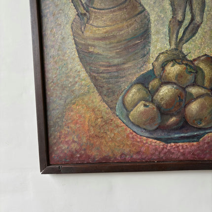 Traditional Still Life Oil Painting "Bowl Apples" Original Art Holland Art Shop