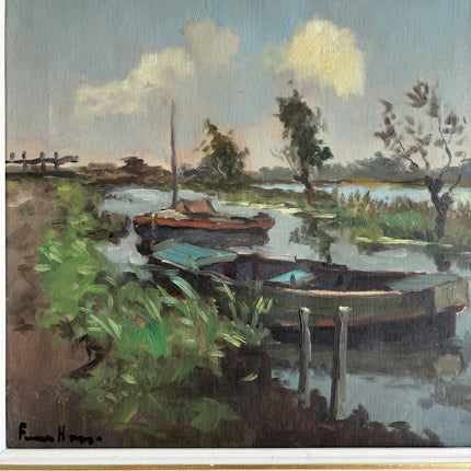 Timeless Landscape Oil Painting "Framed Painting" Refined Dutch  Artwork Holland Art Shop