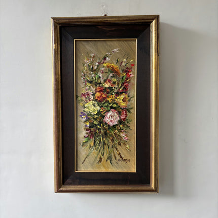 Elegant Floral Still Life Oil Painting "Floral Bouquet" Original Artwork Holland Art Shop