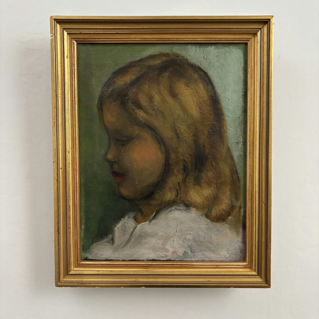 Classic Portrait Oil Painting "Blonde Woman" Timeless Art Holland Art Shop