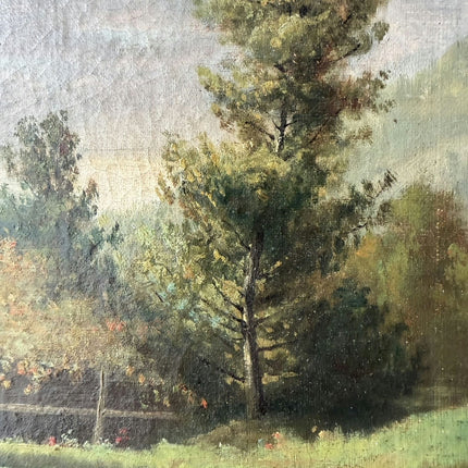 Timeless Landscape Oil Painting "Church Steeple" Refined Art Holland Art Shop