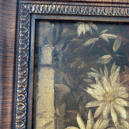 Detailed Floral Still Life Oil Painting "Sunflowers Frame" Authentic Large Art Holland Art Shop