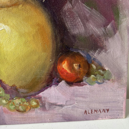 Timeless Still Life Oil Painting "Yellow Pitcher" Refined Small Artwork Holland Art Shop