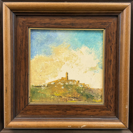 Elegant Scenery Oil Painting "Thick Paint" Traditional Small Art Holland Art Shop