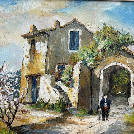 Classic Landscape Oil Painting "Old House" Traditional Art Holland Art Shop