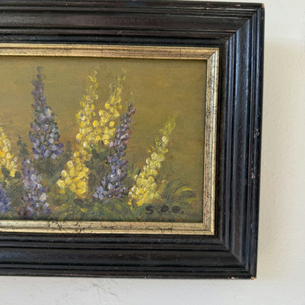 Authentic Oil Painting Flowery Still Life "Flower Arrangement" Vintage Small Art Holland Art Shop