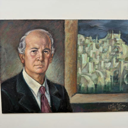 Classic Portrait Oil Painting "Elderly Man" Expressive Large Art Holland Art Shop