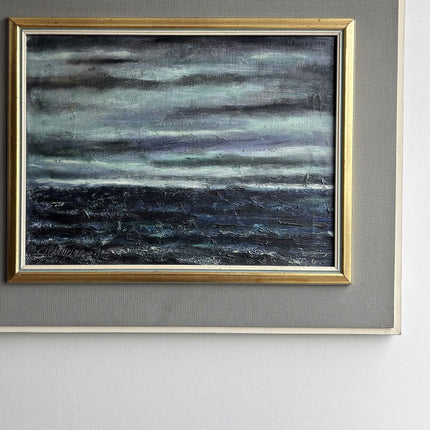 Original Seascape Oil Painting "Framed Seascape" Refined Art Holland Art Shop