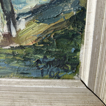 Classic Landscape Oil Painting "Rock Spire" Expressive Art Holland Art Shop