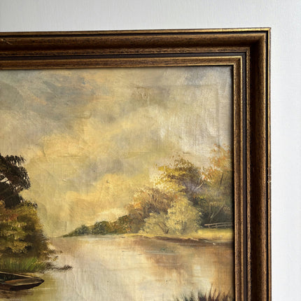 Detailed Still Life Oil Painting "Pair Of Swans" Expressive Artwork Holland Art Shop