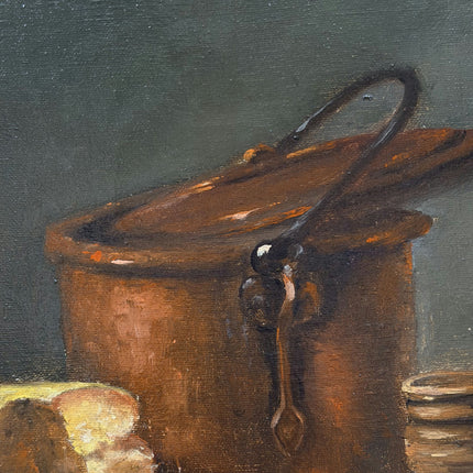 Rustic Still Life Oil Painting "Stretched Canvas" Vintage Art Holland Art Shop