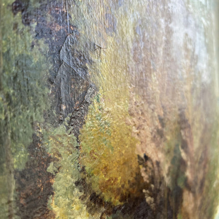 Timeless Landscape Oil Painting "Clustered Trees" Traditional Art Holland Art Shop