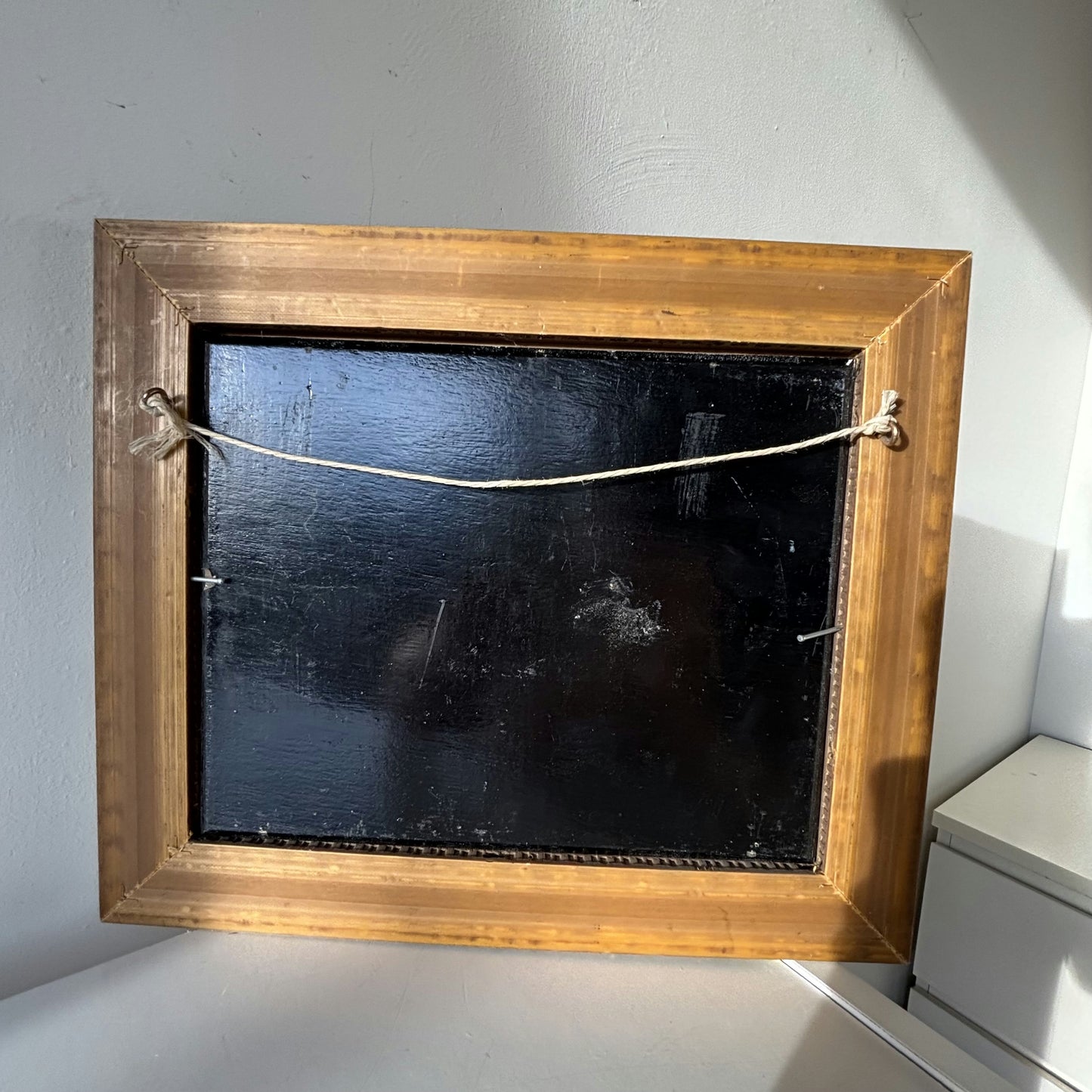 Expressive Oil Painting Figurative "River Scene" Traditional French Art