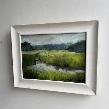 Classic Landscape Oil Painting "Framed Landscape" Authentic Artwork Holland Art Shop