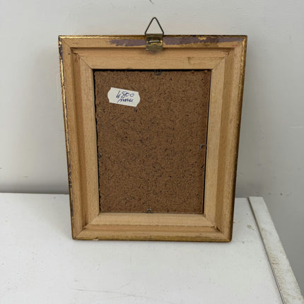 Elegant Still Life Oil Painting "Wooden Frame" Authentic Small Artwork Holland Art Shop
