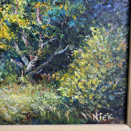 Traditional Landscape Oil Painting "Lone Tree" Vintage Artwork Holland Art Shop