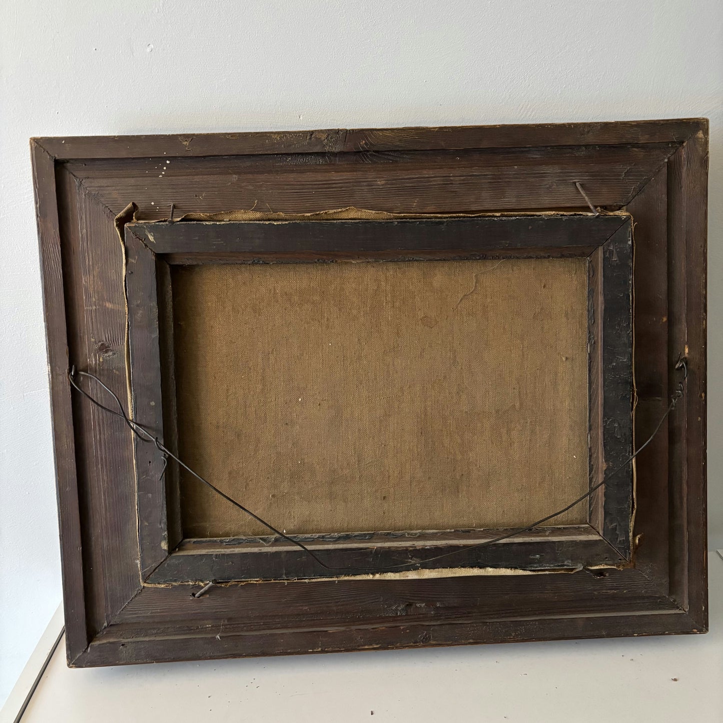 Refined Landscape Oil Painting "Thatched Cottage" Wonderful Netherlands  Art