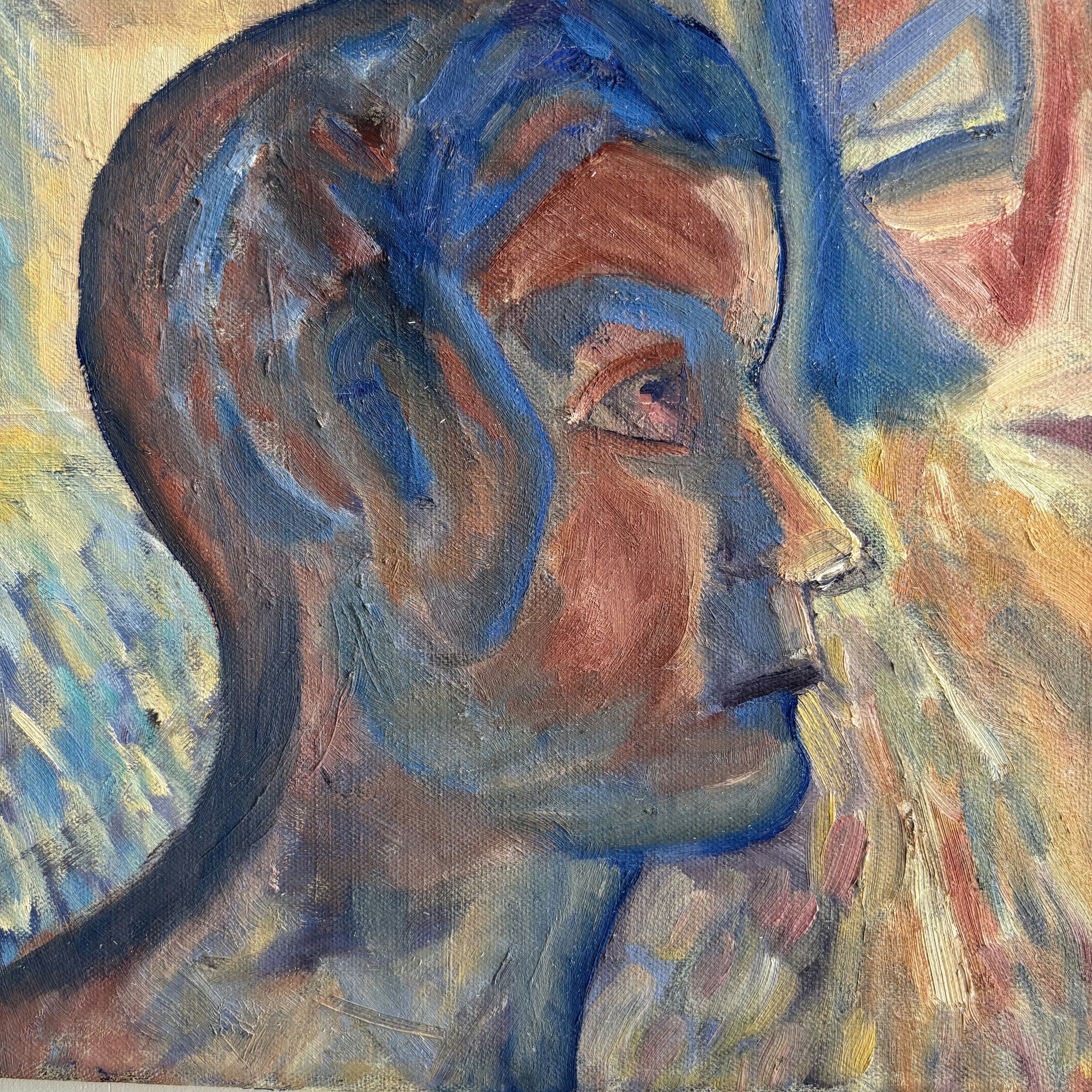 Authentic Portrait Oil Painting 