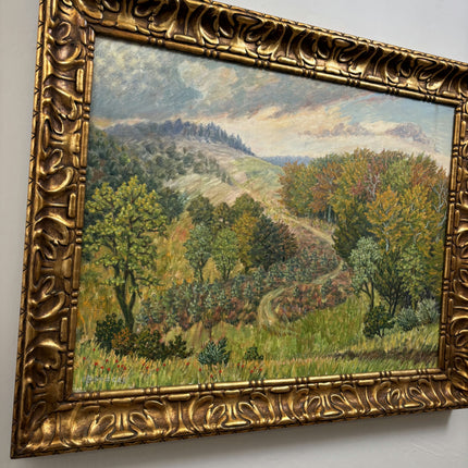 Detailed Landscape Oil Painting "Autumn Trees" Timeless Belgique Art Holland Art Shop