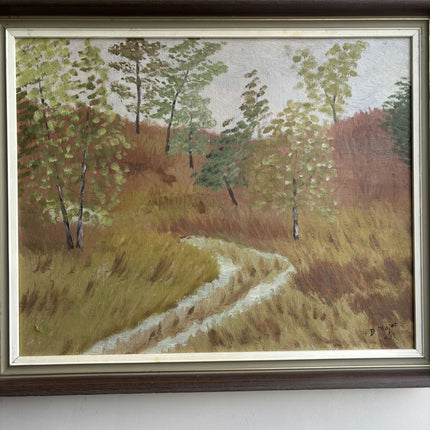 Classic Landscape Oil Painting "Birch Trees" Timeless Art Holland Art Shop