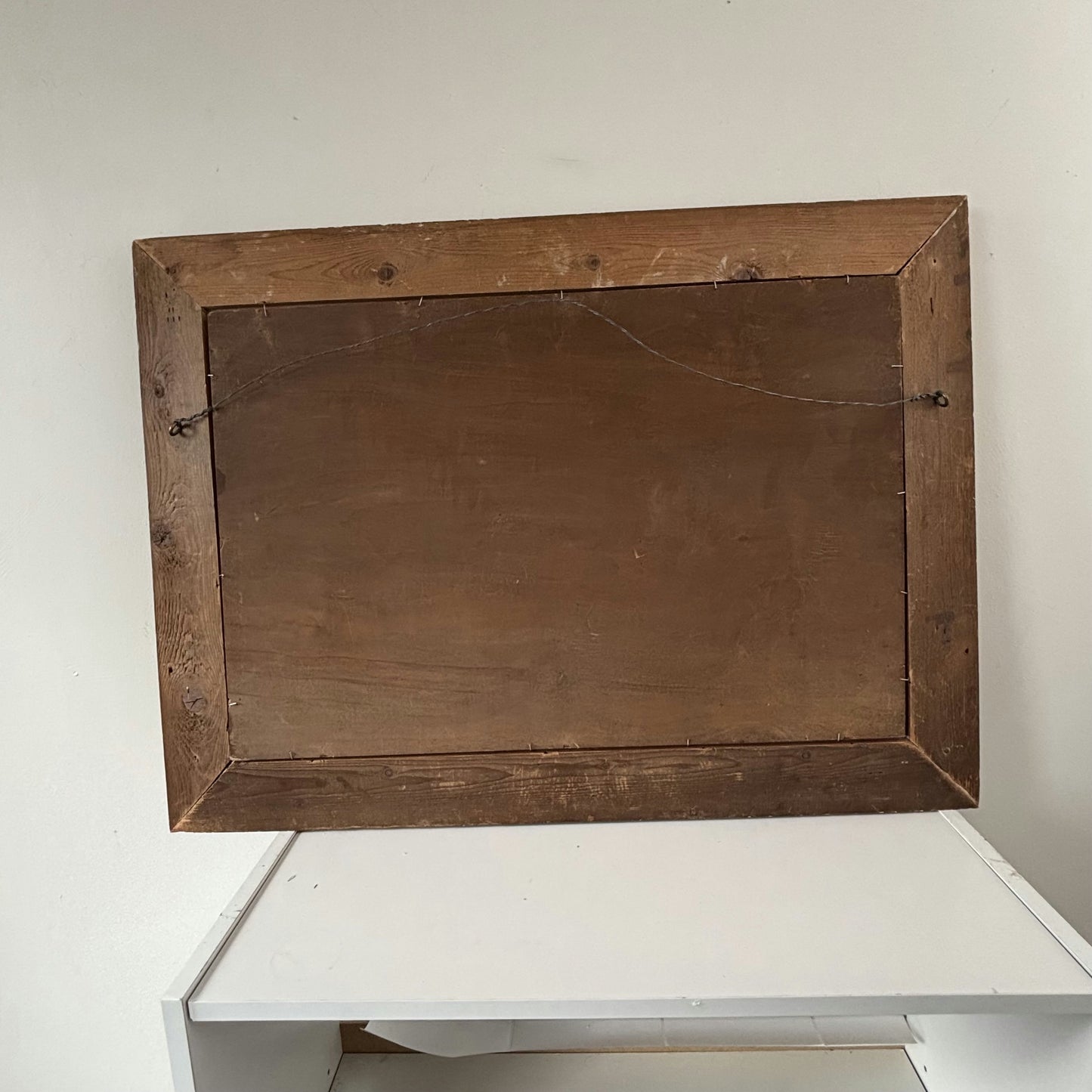 Vintage Oil Painting Still Life "Vibrant Poppies" Grapes Food Art