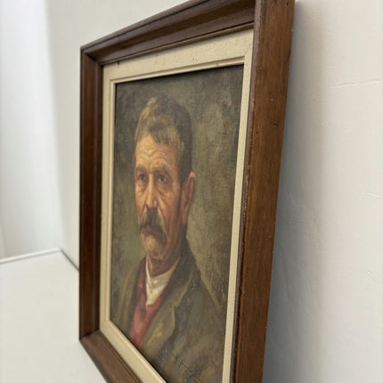 Classic Portrait Oil Painting "Older Man" Handcrafted French Artwork Holland Art Shop