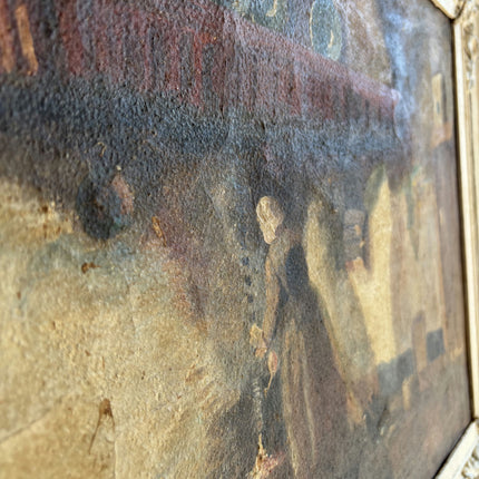 Refined Interior Oil Painting "Ornate Frame" Authentic Large Art Holland Art Shop
