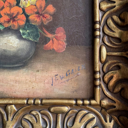 Timeless Floral Still Life Oil Painting "Flower Vase" Vintage Art Holland Art Shop