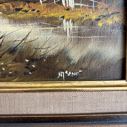 Handcrafted Landscape Oil Painting "Framed Painting" Elegant Art Holland Art Shop