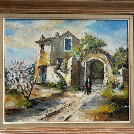 Classic Landscape Oil Painting "Old House" Traditional Art Holland Art Shop