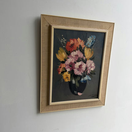 Timeless Floral Still Life Oil Painting "Flower Vase" Authentic Art Holland Art Shop