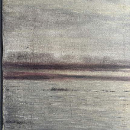 Rustic Seascape Oil Painting "Ornate Frame" Original Large Artwork Holland Art Shop