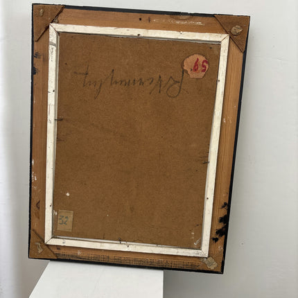 Authentic Floral Still Life Oil Painting "Flower Vase" Rustic Art Holland Art Shop