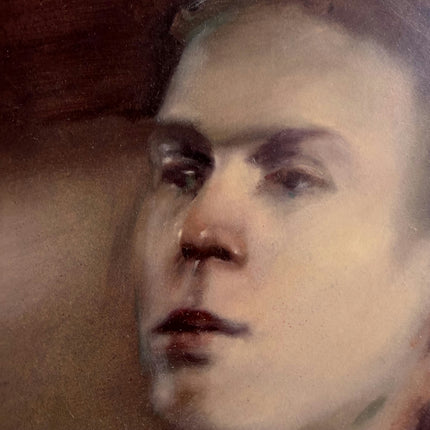 Timeless Portrait Oil Painting "Young Man" Refined Small Art Holland Art Shop