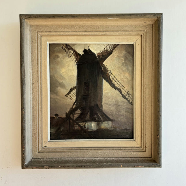Rustic Landscape Oil Painting "Old Windmill" Classic Art Holland Art Shop