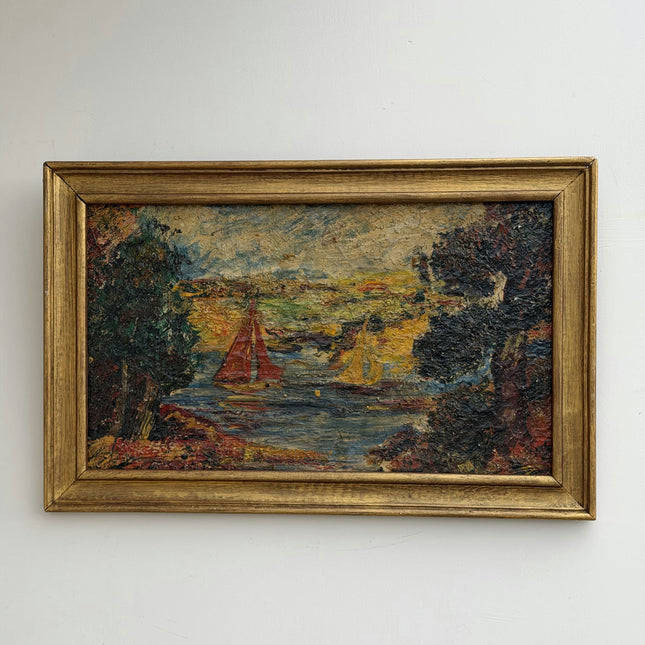 Refined Seascape Oil Painting "Framed Painting" Expressive Artwork Holland Art Shop