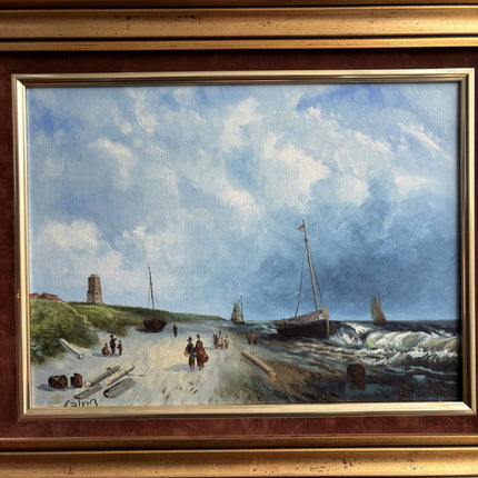 Classic Seascape Oil Painting "Framed Painting" Traditional Artwork Holland Art Shop