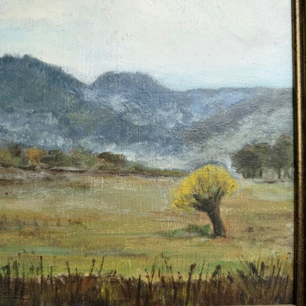 Expressive Landscape Oil Painting "Yellow Tree" Classic Art Holland Art Shop