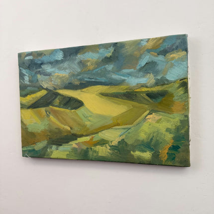 Rustic Still Life Oil Painting "Golden Field" Authentic Art Holland Art Shop